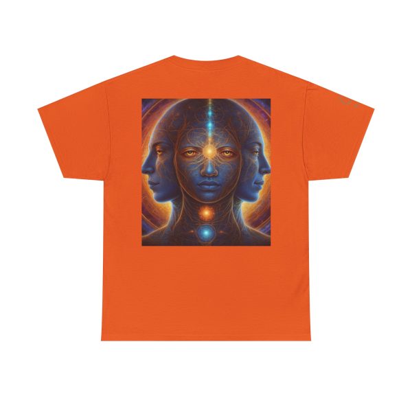 Duality & Awakening - Chakra Alignment + Cosmic Trinity | Spiritual Psychedelic T-Shirt