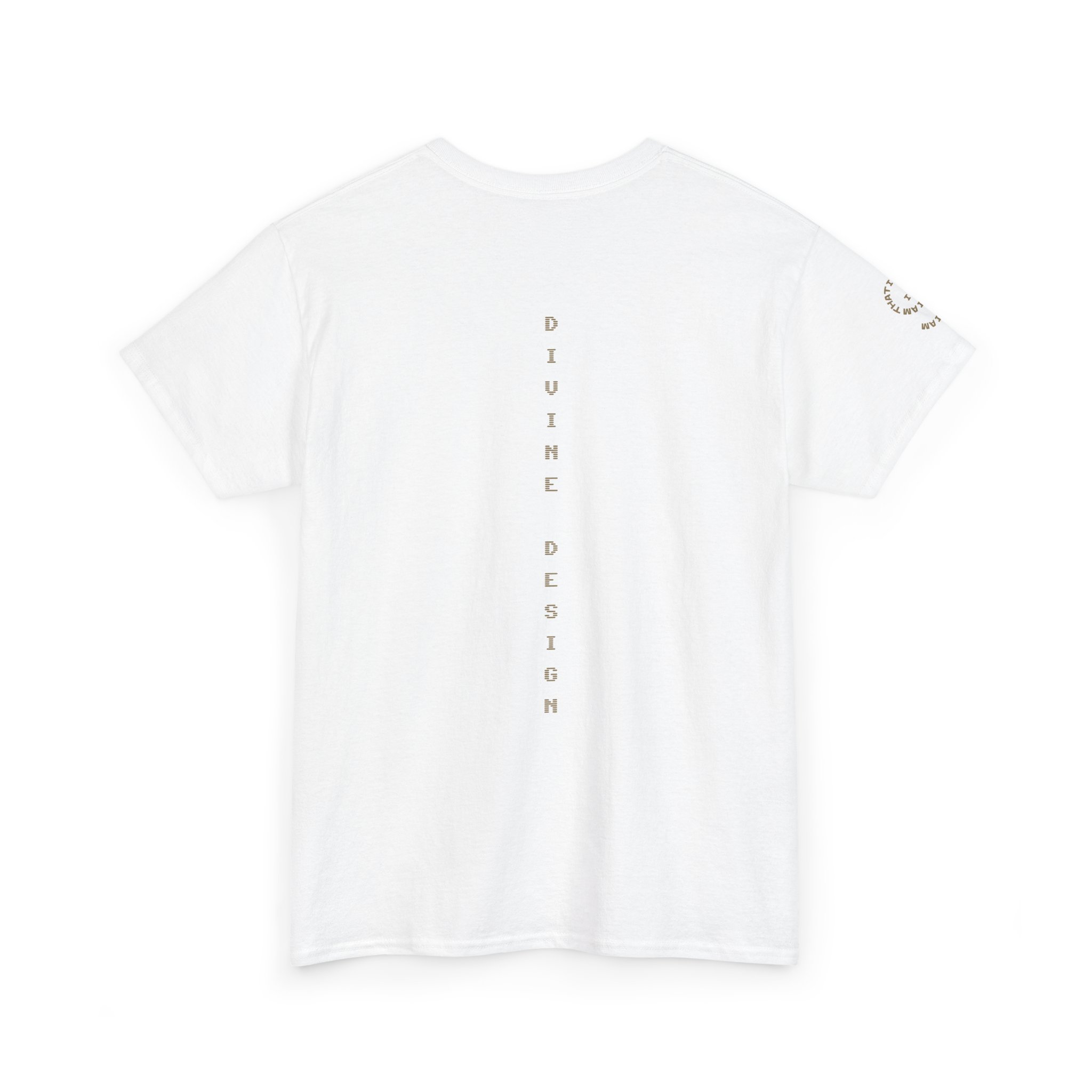 Sacred Inner Vision - Third Eye Awakening Cosmic Soul | Spiritual Psychedelic Art Unisex Heavy Cotton Tee - Image 4