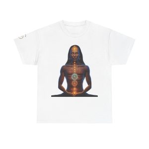 Duality & Awakening - Chakra Alignment + Cosmic Trinity | Spiritual Psychedelic T-Shirt