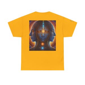 Duality & Awakening - Chakra Alignment + Cosmic Trinity | Spiritual Psychedelic T-Shirt - Image 10