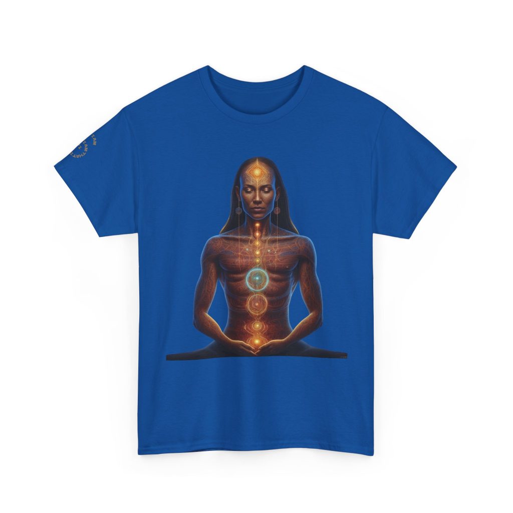 Duality & Awakening - Chakra Alignment + Cosmic Trinity | Spiritual Psychedelic T-Shirt