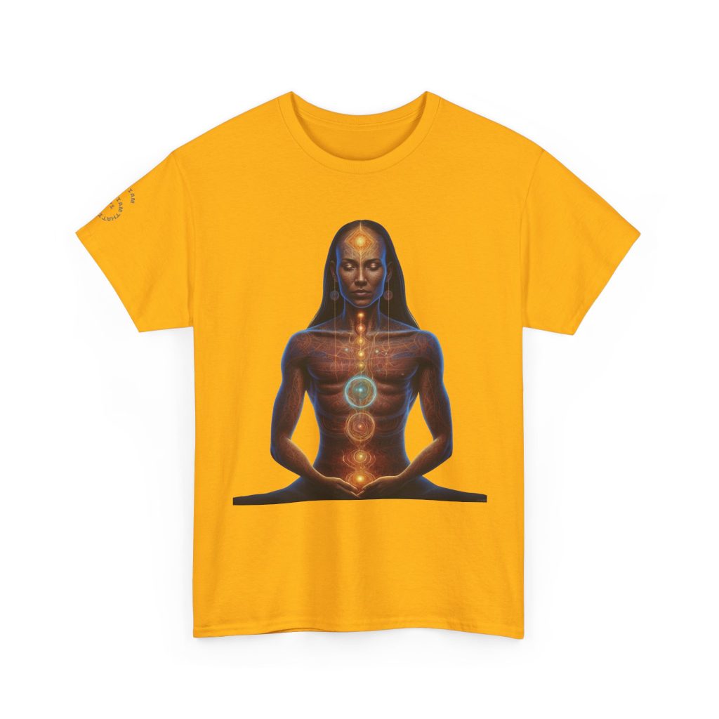 Duality & Awakening - Chakra Alignment + Cosmic Trinity | Spiritual Psychedelic T-Shirt