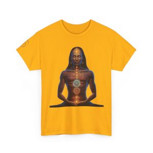 Duality & Awakening - Chakra Alignment + Cosmic Trinity | Spiritual Psychedelic T-Shirt - Image 11