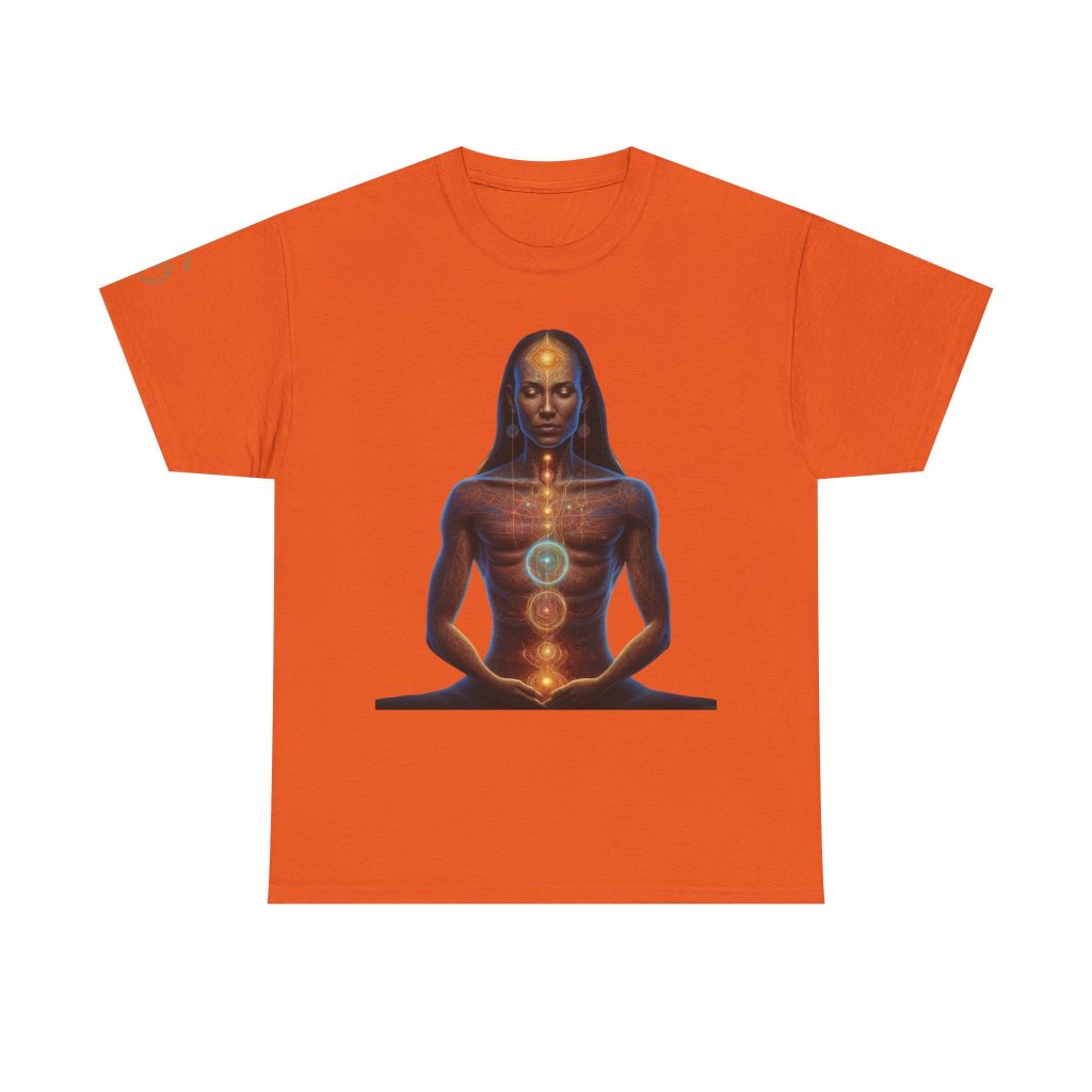 Duality & Awakening - Chakra Alignment + Cosmic Trinity | Spiritual Psychedelic T-Shirt