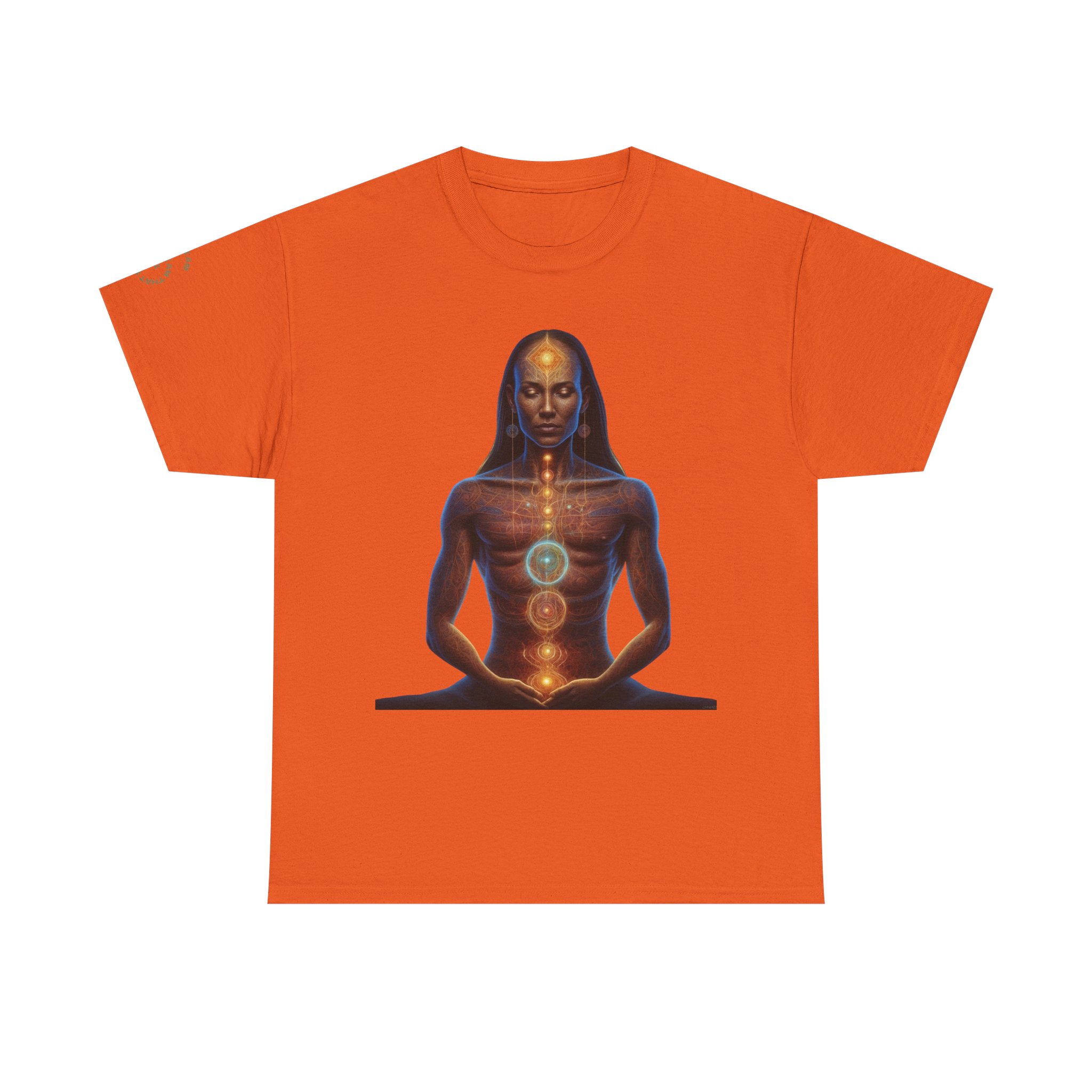 Duality & Awakening - Chakra Alignment + Cosmic Trinity | Spiritual Psychedelic T-Shirt - Image 13