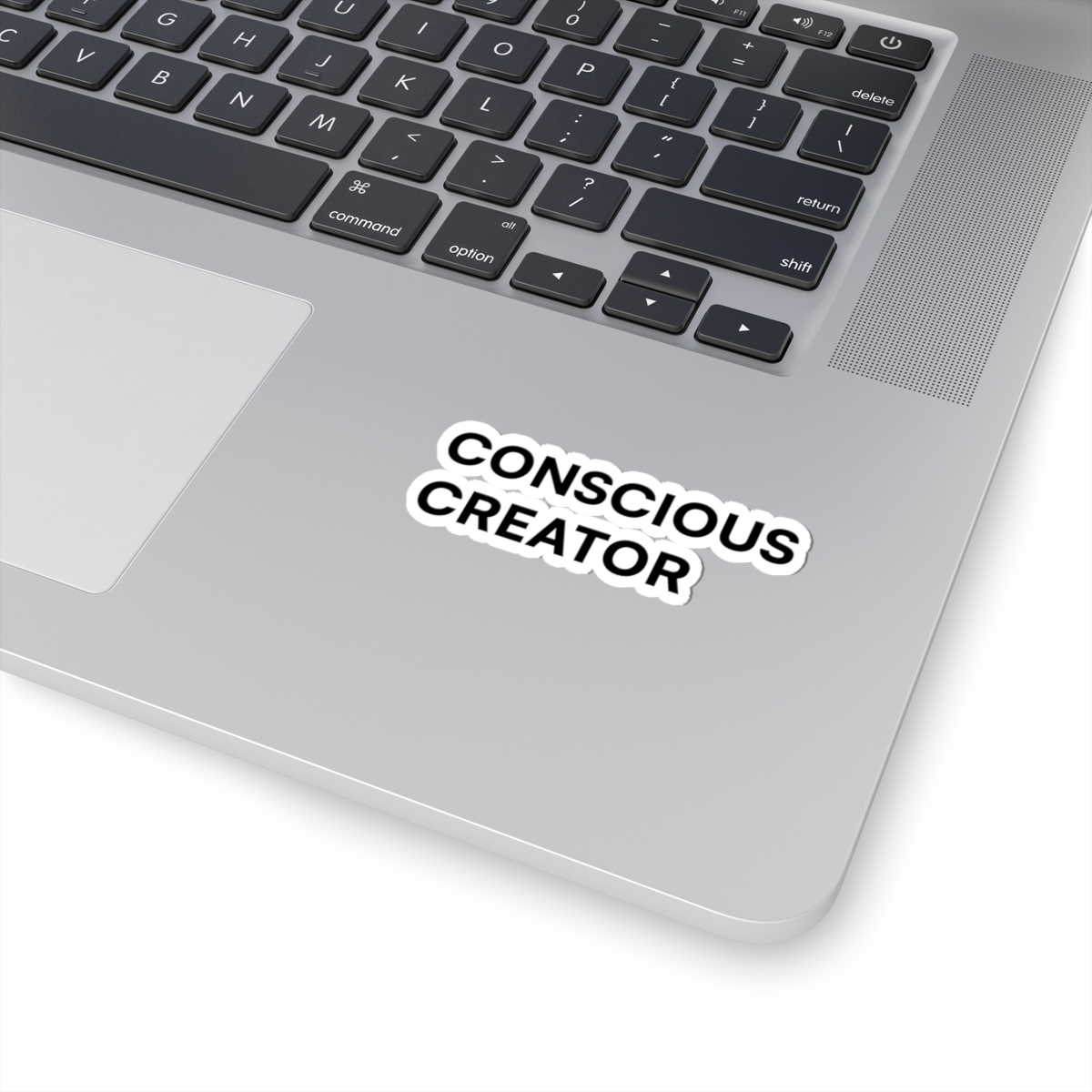 Conscious Creator Stickers | Kiss-Cut, Bold Black Text - Image 5