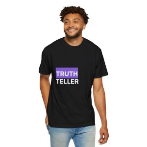 Truth Teller T-Shirt | Bold Block Text Tee - Image 9