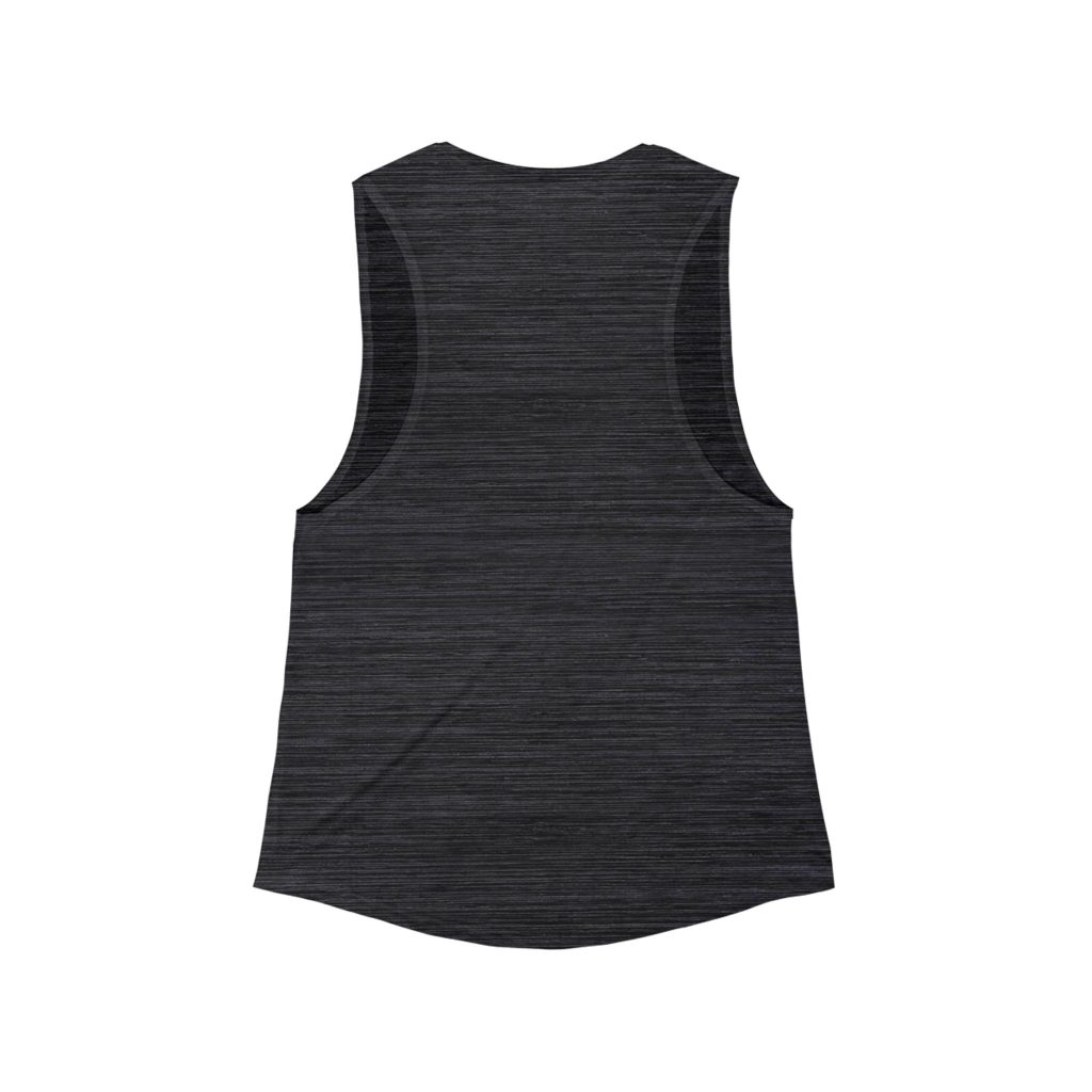 Truth Teller muscle tank | Seeing through deception slogan tee, black flowy scoop tank