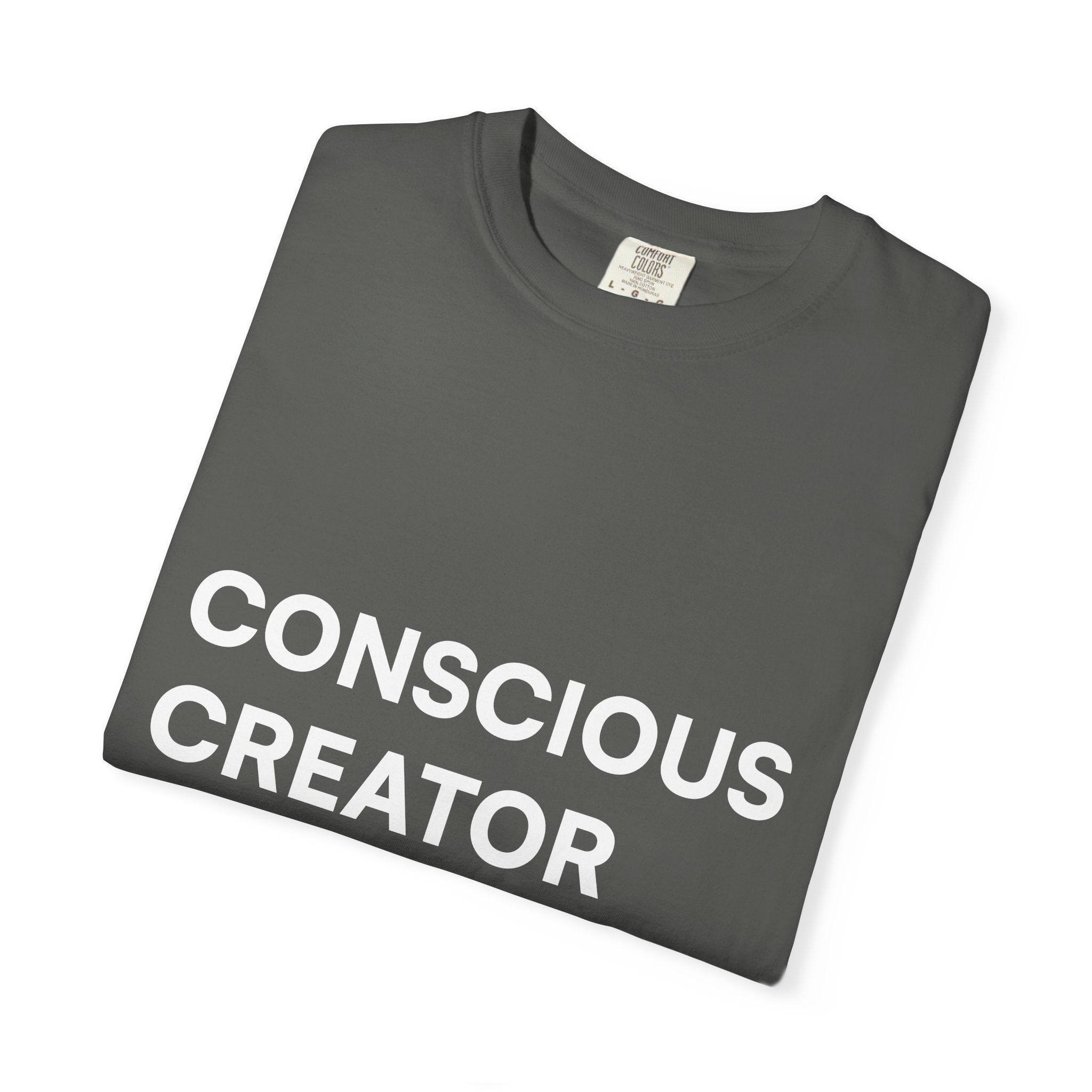 Conscious Creator T-shirt | Minimal Typography, Spiritual Affirmation - Image 21