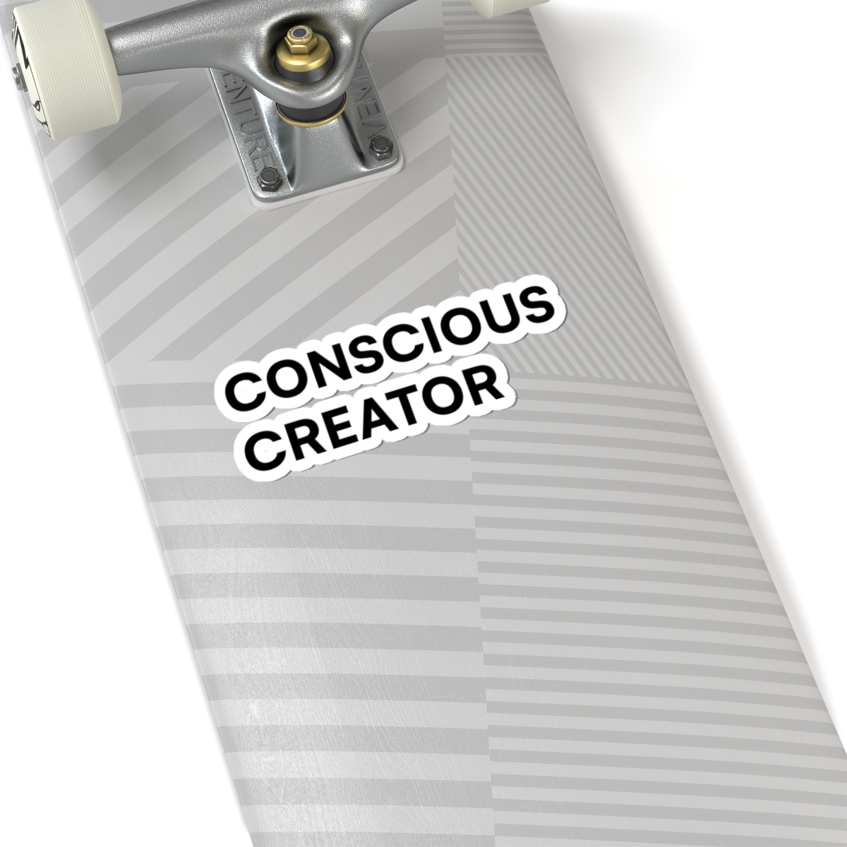 Conscious Creator Stickers | Kiss-Cut, Bold Black Text - Image 8