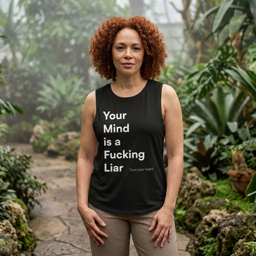 Your Mind is a Fucking Liar Tank Top | Mental Health Awareness, Bold Text