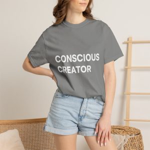 Conscious Creator T-shirt | Minimal Typography, Spiritual Affirmation - Image 38