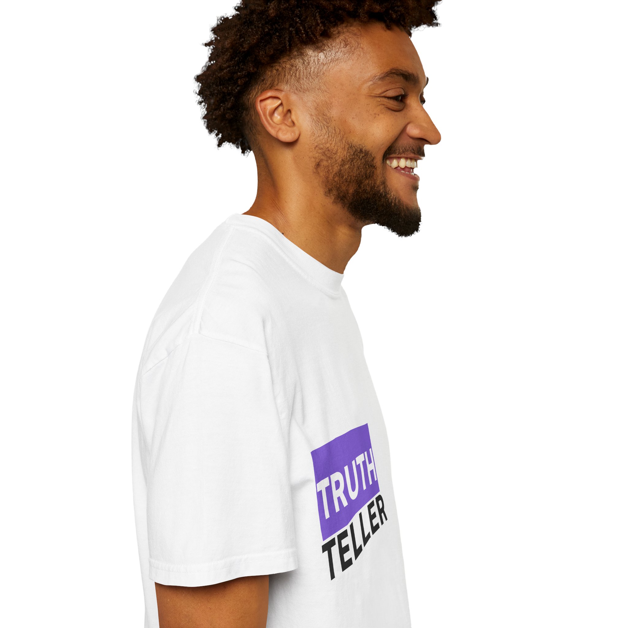 Truth Teller T-Shirt | Bold Block Text Tee - Image 17