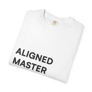 Aligned Master T-shirt | Minimal Text Graphic, Front Logo, Back 'Truth Teller' - Image 6